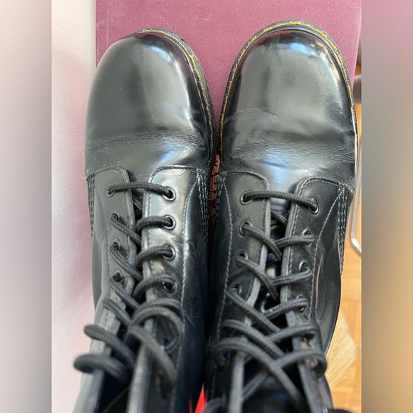 Rare!! 1460 Dr Martens boots vintage Made in England - Picture 4 of 10